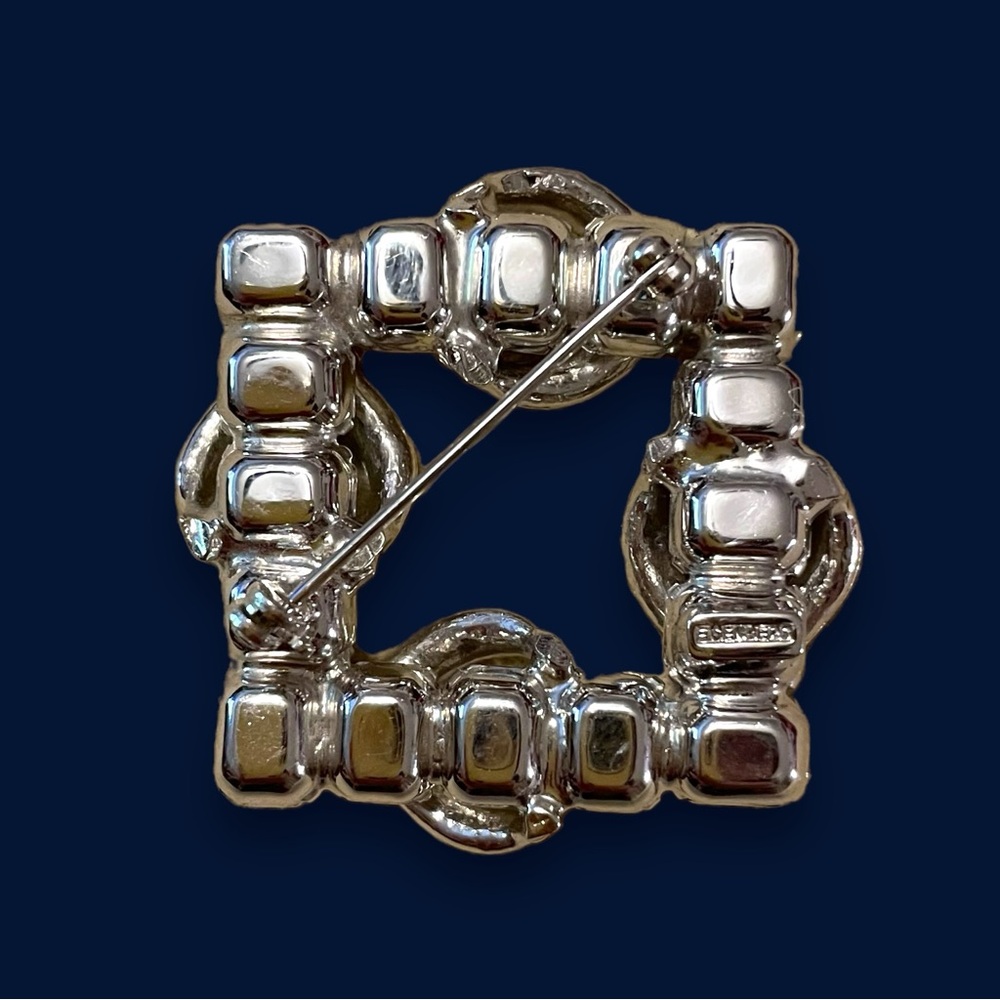 Vintage Bright Crystal Stone Brooch - Pin - Picture 2 of 7